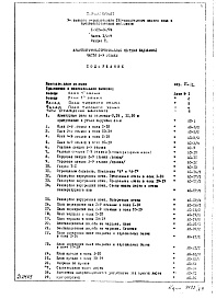 Состав фльбома. Типовой проект 1-515-26/9МЧасть 1/2-9 Раздел 1 Архитектурно-строительные чертежи надземной части здания