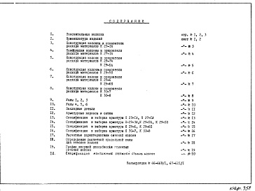 Состав фльбома. Типовой проект XI-36-02НК - 182-01