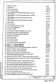 Состав фльбома. Типовой проект И-849АЧасть 1/АС Раздел 1.0.1 Архитектурно-строительные чертежи подземной части здания