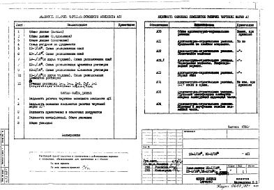 Состав фльбома. Типовой проект П3-1/16-П3-2/16АС 1 Архитектурно-строительные решения. Фундаменты на свайном основании