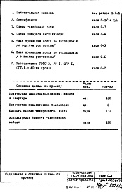 Состав фльбома. Типовой проект П3-1/16-Часть 5-С Связь и сигнализация Раздел 1.Х.1