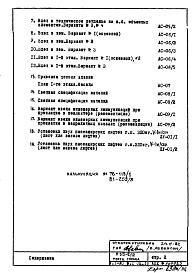 Состав фльбома. Типовой проект П55-2/12Часть 1-АС Архитектурно-строительные чертежи Раздел 1.ОЦ.1 Монтажные чертежи подземной части здания от отм. -2,38 до отм. 0,00 Торец справа