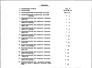 Состав фльбома. Типовой проект II-18-02/12НК-155-01 Блоки наружных стен и вентиляционного короба  Дополнение № 2