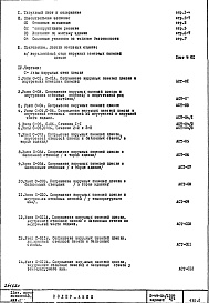 Состав фльбома. Типовой проект II-49-04/12ЮТЧасть 1 Раздел 2/0 Архитектурно-строительные чертежи  Монтажные узлы и детали подземной части здания 