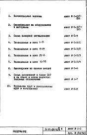 Состав фльбома. Типовой проект II-57-07/12ЮАЧасть 7 Пожарная сигнализация