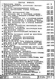 Состав фльбома. Типовой проект II-57/12АЧасть 1 Раздел 2/Кр. Архитектурно-строительные чертежи Узлы и детали крыши