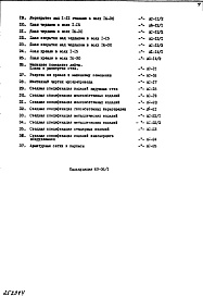 Состав фльбома. Типовой проект II-68-04/12М1Часть 1 Раздел 1/1-12 Архитектурно-строительные чертежи надземной части здания