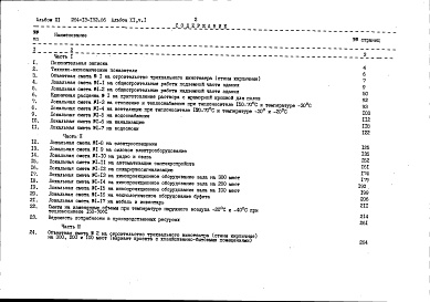 Состав фльбома. Типовой проект 264-13-132.86Альбом 11 Сметы часть 1