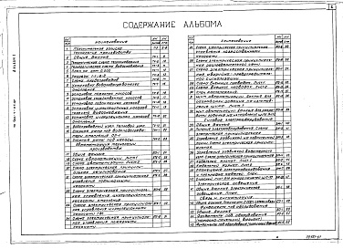 Состав фльбома. Типовой проект 903-4-116.87Альбом 1 Пояснительная записка, технология производства, автоматизация технологии производства, силовое электроооборудование, электрическое освещение, связь и сигнализация. Фундаменты под оборудование (из т.п. 903-4-115.87)