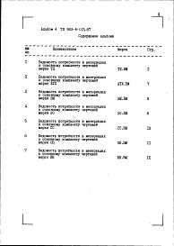 Состав фльбома. Типовой проект 903-4-114.87Альбом 4 Ведомости потребности в материалах систем инженерного оборудования (из т.п. 903-4-113.87)
