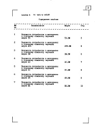 Состав фльбома. Типовой проект 903-4-106.87Альбом 4 Ведомости потребности в материалах систем инженерного оборудования (из т.п. 903-4-105.87)