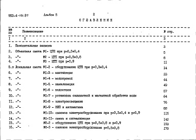 Состав фльбома. Типовой проект 903-4-102.87Альбом 6 Сметы