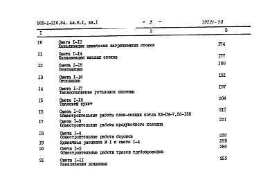 Состав фльбома. Типовой проект 903-1-210.84Альбом 8.1 Сметы. Котельная. Книга 1 