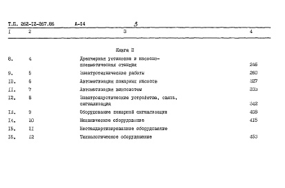 Состав фльбома. Типовой проект 262-12-267.86Альбом 14 Сметы. Книга 1