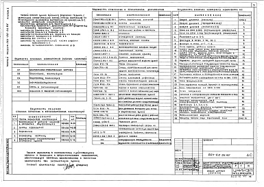 Состав фльбома. Типовой проект 264-22-26.85Альбом 1 Архитектурно-строительные чертежи