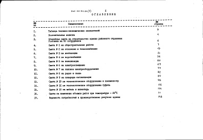 Состав фльбома. Типовой проект 264-22-24.84Альбом 5 Сметы