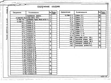 Состав фльбома. Типовой проект 264-22-21м.83Альбом 2 Изделия заводского изготовления