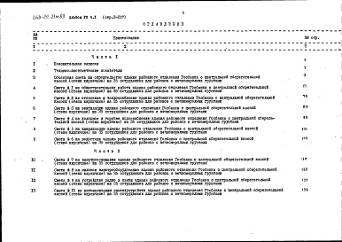 Состав фльбома. Типовой проект 264-22-21м.83Альбом 6 Спецификации оборудования