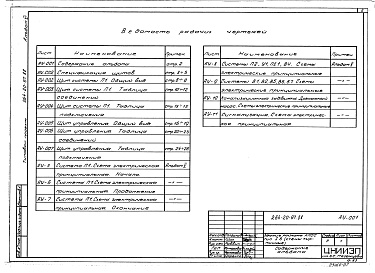 Состав фльбома. Типовой проект 264-20-97.88Альбом 6 Автоматизация сантехустройств. Задание заводу на изготовление щитов