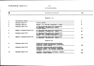 Состав фльбома. Типовой проект 264-13-133с.86Альбом 6 Сметы часть 1