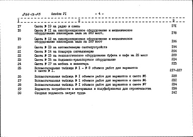 Состав фльбома. Типовой проект 264-13-113Альбом 6 Сметы