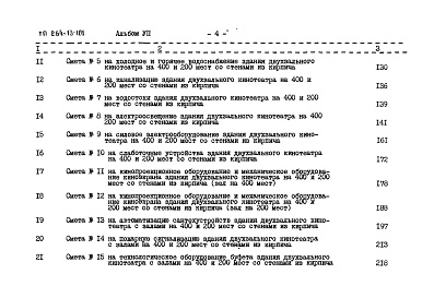 Состав фльбома. Типовой проект 264-13-101Альбом 7 Сметы