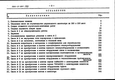 Состав фльбома. Типовой проект 264-13-95сАльбом 8 Сметы