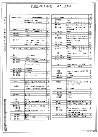 Состав фльбома. Типовой проект 264-12-250.85Альбом 4 Чертежи нестандартизированного механического оборудования и изделия