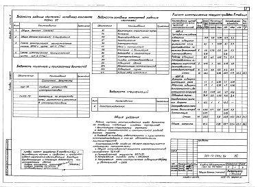 Состав фльбома. Типовой проект 264-12-238с.84Альбом 3 Электроснабжение. Силовое электрооборудование. Освещение здания. Освещение сцены. Автоматизация сантехустройств Часть 1