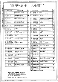 Состав фльбома. Типовой проект 264-12-87/75Альбом 4 Механическое оборудование 