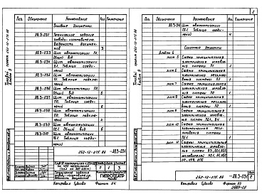 Состав фльбома. Типовой проект 262-12-275.86Альбом 9 Задание заводу изготовителю