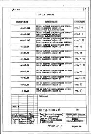 Состав фльбома. Типовой проект 266-12-233м.84Альбом 8 Ведомости потребности в материалах