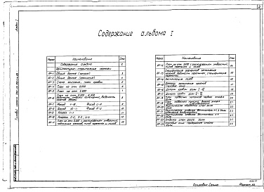 Состав фльбома. Типовой проект 266-13-120см.83Альбом 1 Архитектурно-строительные решения