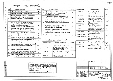 Состав фльбома. Типовой проект 266-21-42м.84Альбом 3 Электрооборудование, связь и сигнализация. Пожарная сигнализация