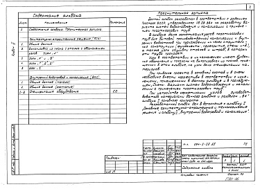 Состав фльбома. Типовой проект 294-3-38.85Альбом 6 Вариант системы водоснабжения и канализации с применением пластмассовых труб