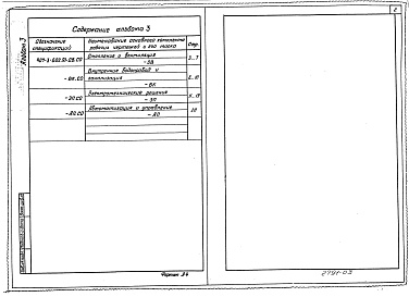 Состав фльбома. Типовой проект 407-3-602.91Альбом 3 Спецификации оборудования