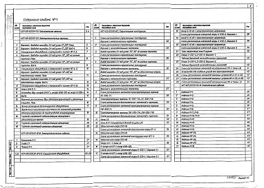 Состав фльбома. Типовой проект 407-03-623.91Альбом 1 Пояснительная записка. Электротехнические чертежи. Строительные конструкции