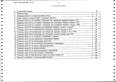 Состав фльбома. Типовой проект 416-4-0122.88Альбом 9 Сметы