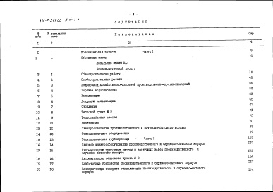 Состав фльбома. Типовой проект 416-7-287.88Альбом 7 Часть 1. Сметы