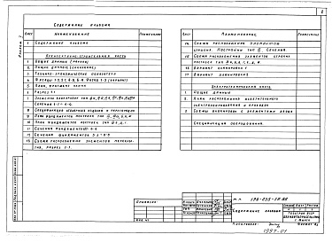 Состав фльбома. Типовой проект 198-235-15.86Альбом 1 Архитектурно-строительная и электротехническая часть