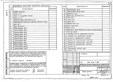 Состав фльбома. Типовой проект 198-235-7.86Альбом 3 Узлы и детали