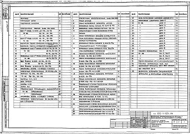 Состав фльбома. Типовой проект 252-1-125с.84Альбом 18 Архитектурные решения, конструкции железобетонные выше отм.0.000