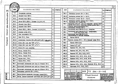 Состав фльбома. Типовой проект 264-13-102Альбом 4 Изделия заводского изготовления