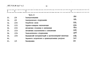 Состав фльбома. Типовой проект 251-7-14.88Альбом 7 Сметы Часть 1, 2, 3