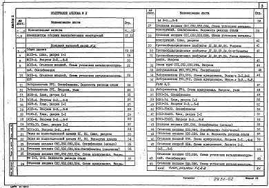 Состав фльбома. Типовой проект 820-1-085.88Альбом 2 Водоспуски для опорожнения прудов. Пояснительная записка. Строительные решения