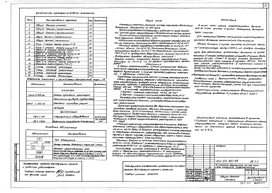 Состав фльбома. Типовой проект 164-89-100.86Альбом 5 Отопление и вентиляция выше отм. 0.000 (ОВ.1-1)