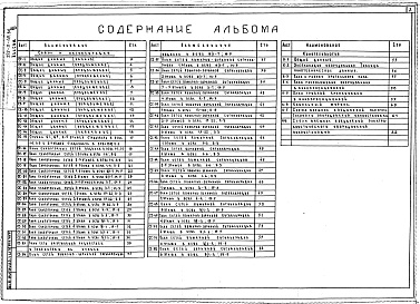 Состав фльбома. Типовой проект 252-3-49.86Альбом 6  Связь и сигнализация. Кинотехнология