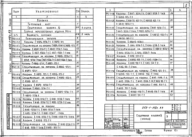 Состав фльбома. Типовой проект 252-1-119с.83Альбом 11 Изделия железобетонные