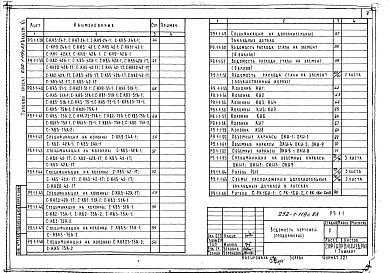 Состав фльбома. Типовой проект 252-1-119с.83Альбом 11 Изделия железобетонные