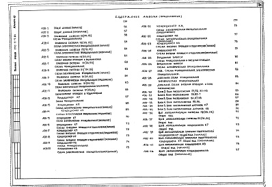 Состав фльбома. Типовой проект 252-7-5.84Альбом 13 Автоматизация лечебного газоснабжения. Автоматизация теплоснабжения. холодснабжения, водопровода и канализации, отопления, вентиляции и кондиционирования воздуха